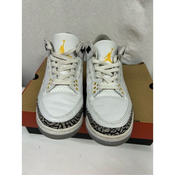 Size 9 womens 7.5 mens‎  - Jordan 3 Retro Laser Orange 2020 - Picture 5 of 6